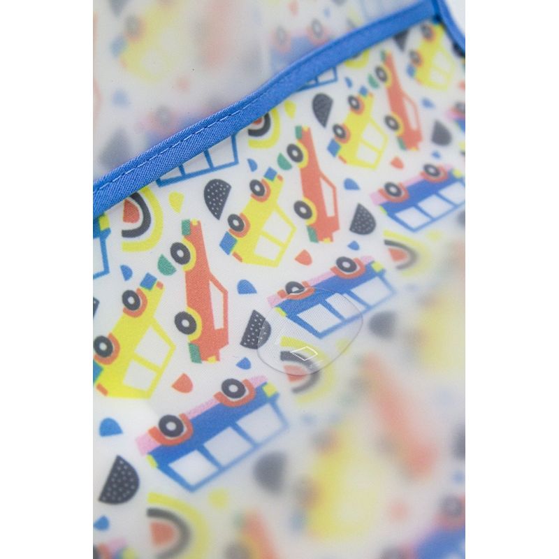 Jucarii, Copii si Bebe - Hrana si alaptare - Biberoane, suzete si accesorii hranire - Articole hranire bebelusi - Baveta pentru copii, BabyJem, fara maneci, 32x37 cm (Culoare: Galben) - Infinity.ro