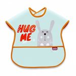 Jucarii, Copii si Bebe - Hrana si alaptare - Biberoane, suzete si accesorii hranire - Articole hranire bebelusi - Baveta BabyJem cu buzunar Poly Large Bib (Culoare: Bleu) - Infinity.ro