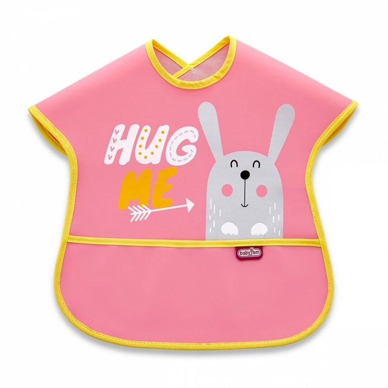 Jucarii, Copii si Bebe - Hrana si alaptare - Biberoane, suzete si accesorii hranire - Articole hranire bebelusi - Baveta BabyJem cu buzunar Poly Large Bib (Culoare: Bleu) - Infinity.ro