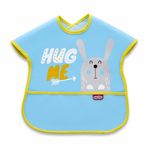 Jucarii, Copii si Bebe - Hrana si alaptare - Biberoane, suzete si accesorii hranire - Articole hranire bebelusi - Baveta BabyJem cu buzunar Poly Large Bib (Culoare: Bleu) - Infinity.ro
