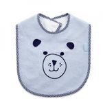 Jucarii, Copii si Bebe - Hrana si alaptare - Biberoane, suzete si accesorii hranire - Articole hranire bebelusi - Baveta din bumbac BabyJem Cute animals (Culoare: Gri) - Infinity.ro