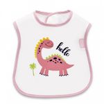 Jucarii, Copii si Bebe - Hrana si alaptare - Biberoane, suzete si accesorii hranire - Articole hranire bebelusi - Baveta BabyJem Poly Midi Bib (Culoare: Roz) - Infinity.ro