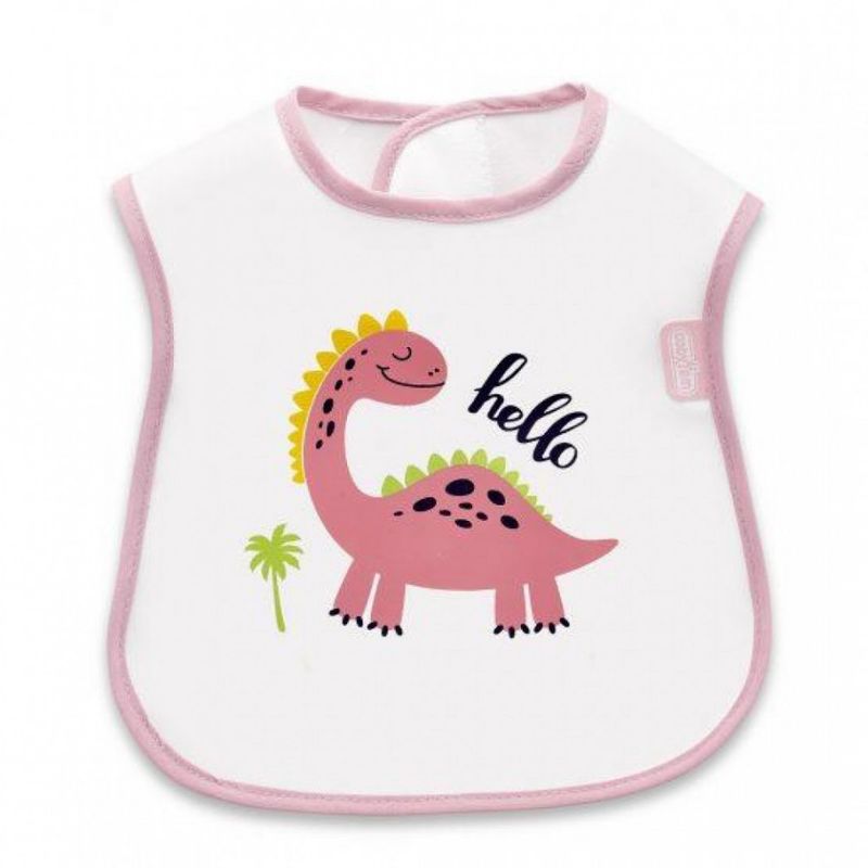 Jucarii, Copii si Bebe - Hrana si alaptare - Biberoane, suzete si accesorii hranire - Articole hranire bebelusi - Baveta BabyJem Poly Midi Bib (Culoare: Roz) - Infinity.ro