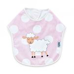 Jucarii, Copii si Bebe - Hrana si alaptare - Biberoane, suzete si accesorii hranire - Articole hranire bebelusi - Baveta din bumbac BabyJem Dots (Culoare: Bleu) - Infinity.ro