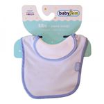 Jucarii, Copii si Bebe - Hrana si alaptare - Biberoane, suzete si accesorii hranire - Articole hranire bebelusi - Baveta captusita din bumbac BabyJem (Culoare: Bej) - Infinity.ro