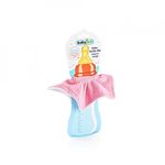 Jucarii, Copii si Bebe - Hrana si alaptare - Biberoane, suzete si accesorii hranire - Articole hranire bebelusi - Prosopel tip baveta pentru sticla BabyJem (Culoare: Roz) - Infinity.ro