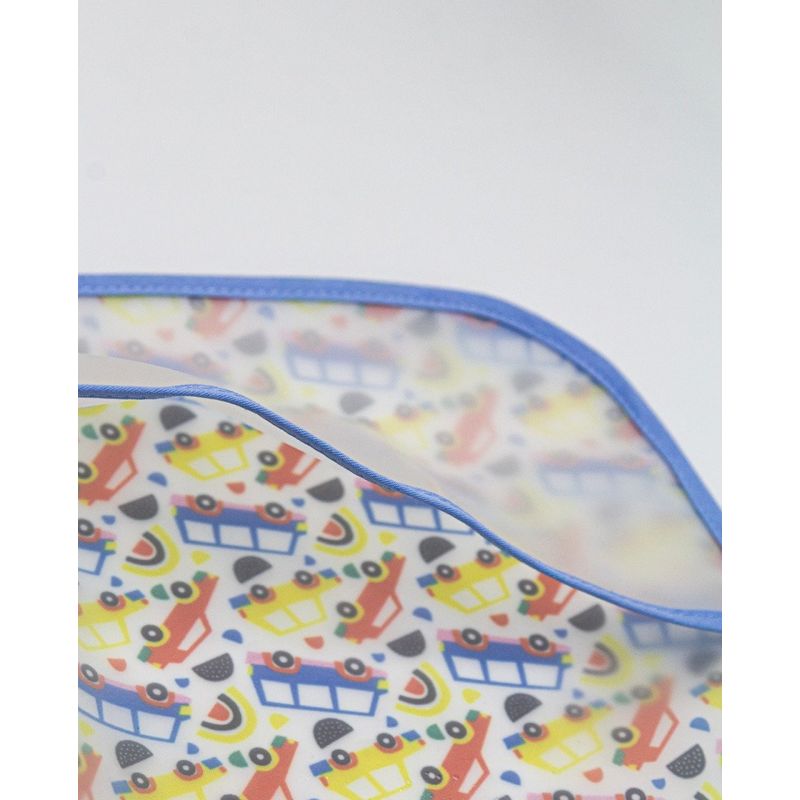 Jucarii, Copii si Bebe - Hrana si alaptare - Biberoane, suzete si accesorii hranire - Articole hranire bebelusi - Baveta cu 2 fete si buzunar , BabyJem, 24x35 cm (Culoare: Galben) - Infinity.ro