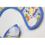 Jucarii, Copii si Bebe - Hrana si alaptare - Biberoane, suzete si accesorii hranire - Articole hranire bebelusi - Baveta cu 2 fete si buzunar , BabyJem, 24x35 cm (Culoare: Galben) - Infinity.ro