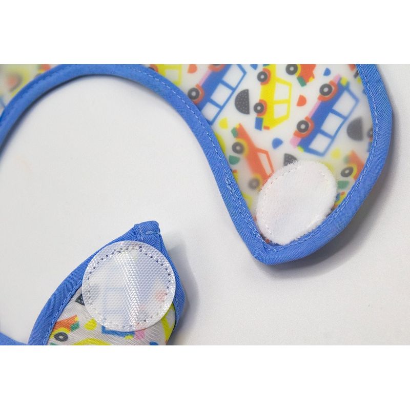 Jucarii, Copii si Bebe - Hrana si alaptare - Biberoane, suzete si accesorii hranire - Articole hranire bebelusi - Baveta cu 2 fete si buzunar , BabyJem, 24x35 cm (Culoare: Galben) - Infinity.ro