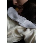 Jucarii, Copii si Bebe - Hrana si alaptare - Biberoane, suzete si accesorii hranire - Articole hranire bebelusi - Baveta eleganta brodata BabyJem (Culoare: Gri) - Infinity.ro