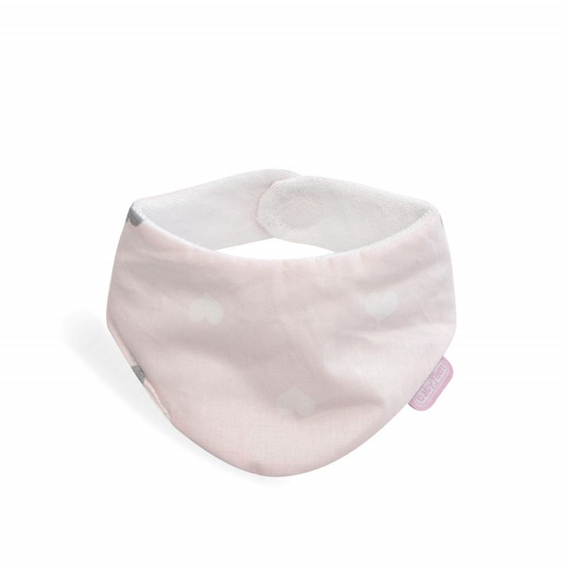 Jucarii, Copii si Bebe - Hrana si alaptare - Biberoane, suzete si accesorii hranire - Articole hranire bebelusi - Baveta cu doua fete tip esarfa BabyJem Scarf (Culoare: Alb) - Infinity.ro