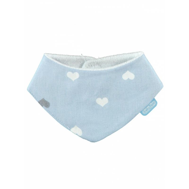 Jucarii, Copii si Bebe - Hrana si alaptare - Biberoane, suzete si accesorii hranire - Articole hranire bebelusi - Baveta cu doua fete tip esarfa BabyJem Scarf (Culoare: Alb) - Infinity.ro