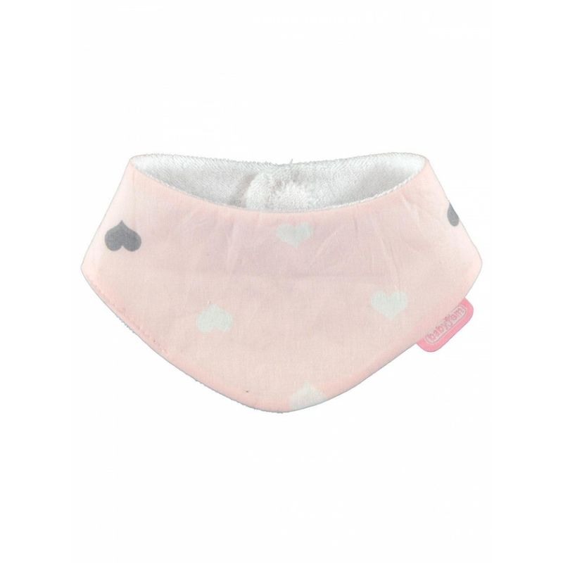 Jucarii, Copii si Bebe - Hrana si alaptare - Biberoane, suzete si accesorii hranire - Articole hranire bebelusi - Baveta cu doua fete tip esarfa BabyJem Scarf (Culoare: Alb) - Infinity.ro