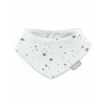 Jucarii, Copii si Bebe - Hrana si alaptare - Biberoane, suzete si accesorii hranire - Articole hranire bebelusi - Baveta cu doua fete tip esarfa BabyJem Scarf (Culoare: Alb) - Infinity.ro