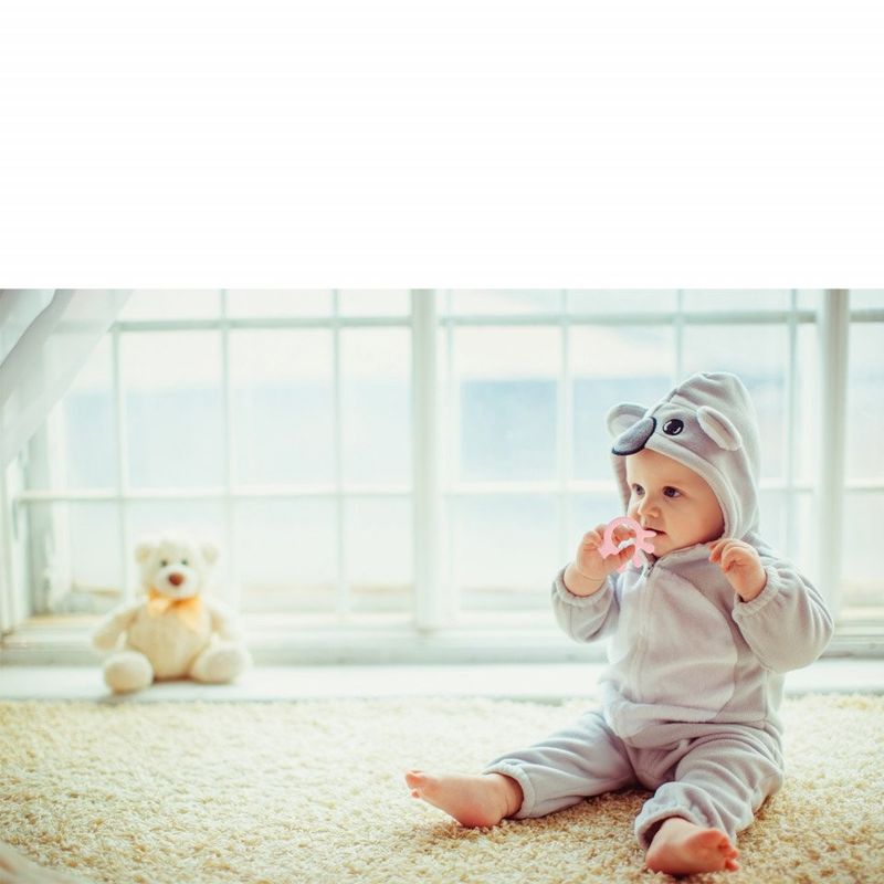 Jucarii, Copii si Bebe - Jucarii si jocuri - Jucarii bebelusi - Jucarii pentru dentitie - Jucarie dentitie BabyJem Cactus (Culoare: Gri) - Infinity.ro