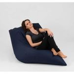 Casa si Gradina - Mobilier - Scaune si fotolii - Fotolii - Fotoliu tip Perna Magic Pillow, material impermeabil,  Indigo - Infinity.ro