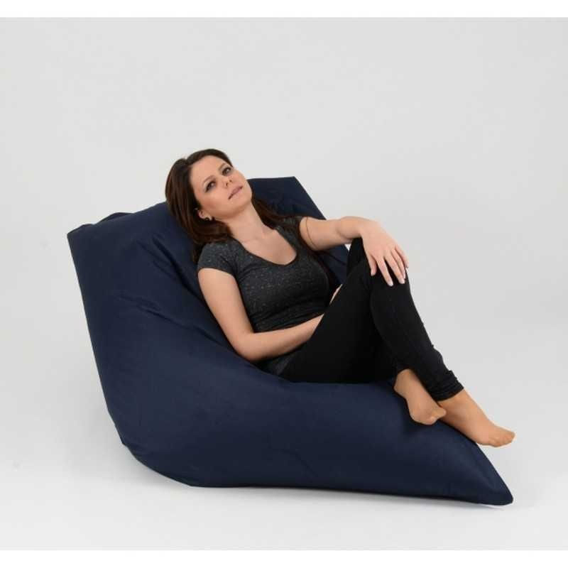 Casa si Gradina - Mobilier - Scaune si fotolii - Fotolii - Fotoliu tip Perna Magic Pillow, material impermeabil,  Indigo - Infinity.ro