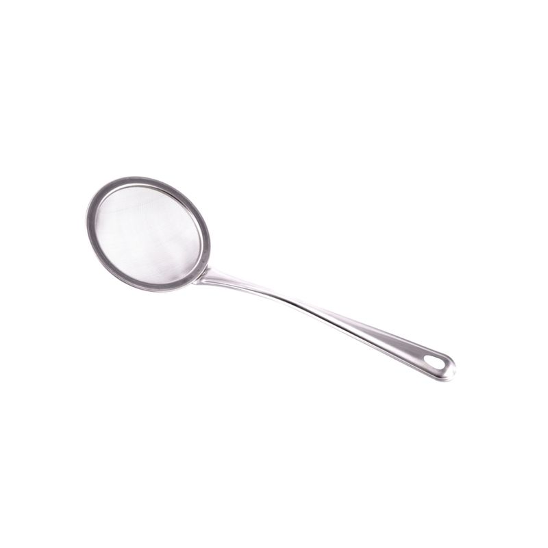 Casa si Gradina - Bucatarie si vesela - Ustensile bucatarie - Seturi ustensile de bucatarie - Spumiera cu sita, din inox, 11x31 cm - Infinity.ro