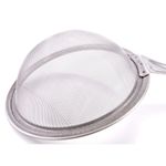 Casa si Gradina - Bucatarie si vesela - Ustensile bucatarie - Seturi ustensile de bucatarie - Spumiera cu sita, din inox, 11x31 cm - Infinity.ro