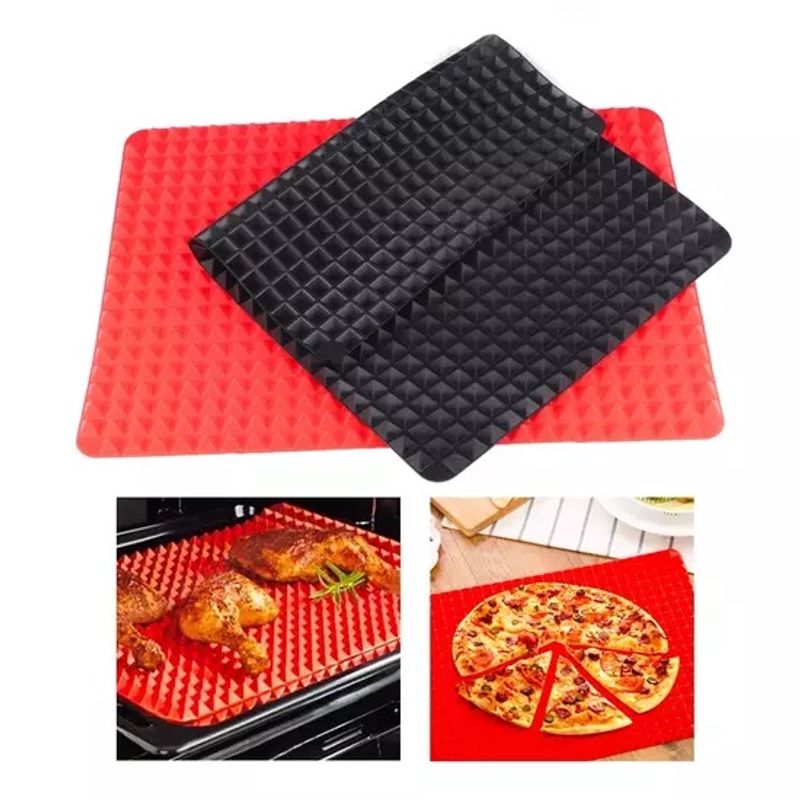 Casa si Gradina - Bucatarie si vesela - Ustensile bucatarie - Seturi ustensile de bucatarie - Covoras de Coacere din Silicon Fara Ulei  39x27,5 cm - Infinity.ro