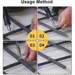 Casa si Gradina - Gradina si terasa - Garduri, panouri si accesorii - Bucle de sarma, pentru legat otel beton, 1000 buc, 1.1x160 mm - Infinity.ro