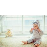 Jucarii, Copii si Bebe - Jucarii si jocuri - Jucarii bebelusi - Jucarii pentru dentitie - Jucarie dentitie BabyJem Octopus (Culoare: Gri) - Infinity.ro