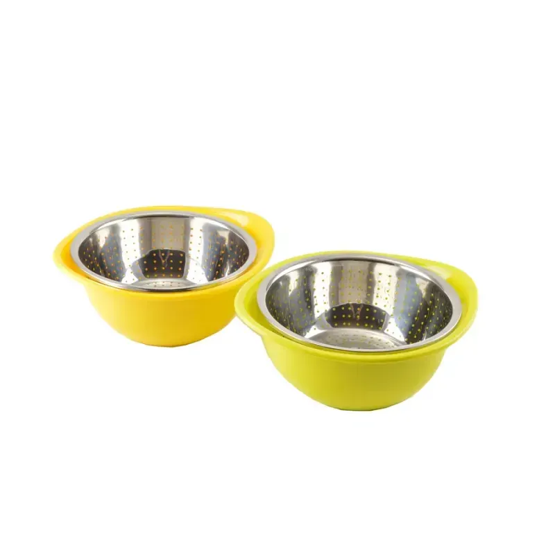 Casa si Gradina - Bucatarie si vesela - Ustensile bucatarie - Site bucatarie, strecuratori si accesorii - Scurgator pentru Fructe cu Vas de 22 cm - Infinity.ro