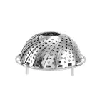 Casa si Gradina - Bucatarie si vesela - Ustensile bucatarie - Site bucatarie, strecuratori si accesorii - Sita de gatit din otel inoxidabil cu abur - Infinity.ro