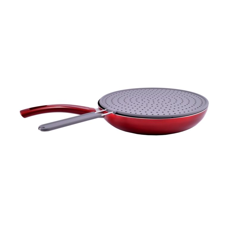 Casa si Gradina - Bucatarie si vesela - Ustensile bucatarie - Site bucatarie, strecuratori si accesorii - Sita anti stropire din silicon 28 cm - Infinity.ro