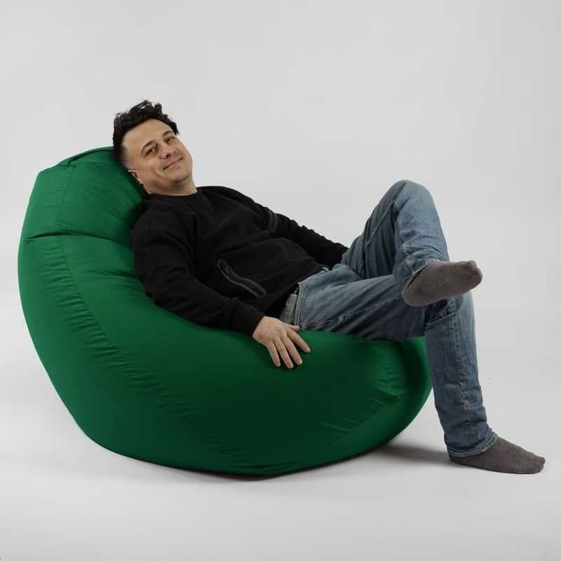 Casa si Gradina - Mobilier - Scaune si fotolii - Fotolii - Fotoliu Nirvana Gigant, material impermeabil, Verde smarald - Infinity.ro