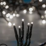 Casa si Gradina - Decoratiuni - Decoratiuni de sezon - Instalatie lumini de craciun led, 800 becuri, 43m, alb rece, extensibila, cablu verde, utilizare interior/exterior ip44 - Infinity.ro