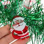 Casa si Gradina - Decoratiuni - Decoratiuni de sezon - Beteala decorativa craciun, model mos craciun, lungime 3m, latime 10cm, multicolor - Infinity.ro