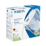 Casa si Gradina - Bucatarie si vesela - Ustensile bucatarie - Cani filtrante si accesorii - Cana filtranta BRITA Marella 2,4 L Maxtra PRO (white) - Infinity.ro