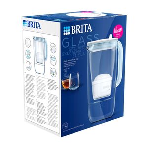 Cana filtranta din sticla, BRITA, 2,5 L, Maxtra PRO (lightblue)