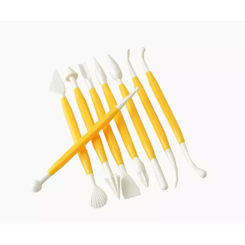 Casa si Gradina - Bucatarie si vesela - Ustensile bucatarie - Forme prajituri - Set de decorare pentru martipan si fondant, 8 piese - Infinity.ro