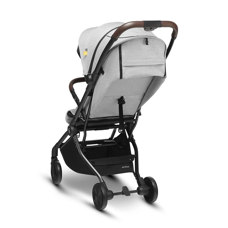 Jucarii, Copii si Bebe - Carucioare si articole de transport - Carucioare - Carucioare 2 in 1 - Carucior sport pliabil Skiddou Espoo+ Normandic Dream, ultracompact pentru calatorii, Gri - Infinity.ro