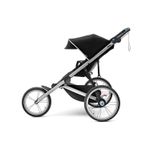 Jucarii, Copii si Bebe - Carucioare si articole de transport - Carucioare - Carucioare sport - Carucior Thule Glide 2 Single Aluminium/Jet Black (model 2020) - Infinity.ro
