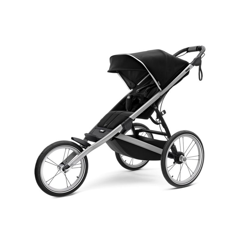 Jucarii, Copii si Bebe - Carucioare si articole de transport - Carucioare - Carucioare sport - Carucior Thule Glide 2 Single Aluminium/Jet Black (model 2020) - Infinity.ro