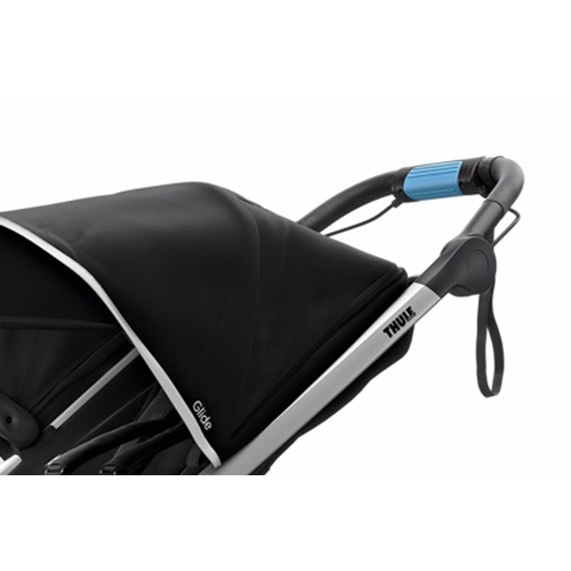Jucarii, Copii si Bebe - Carucioare si articole de transport - Carucioare - Carucioare sport - Carucior Thule Glide 2 Single Aluminium/Jet Black (model 2020) - Infinity.ro