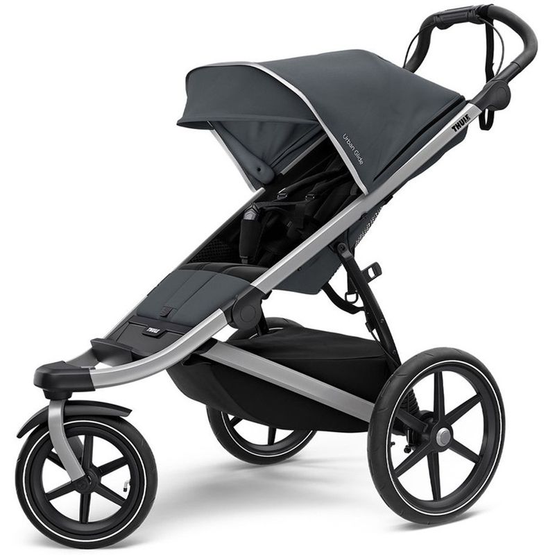 Jucarii, Copii si Bebe - Carucioare si articole de transport - Carucioare - Carucioare sport - Carucior Thule Urban Glide 2 Single Aluminum/Dark Shadow (model2020) - Infinity.ro