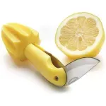 Casa si Gradina - Bucatarie si vesela - Ustensile bucatarie - Prese si storcatoare manuale - Storcator de lamaie multifunctional 4 in 1, razatoare - Infinity.ro