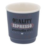 Casa si Gradina - Bucatarie si vesela - Cani si pahare - Cani si cesti - Set cani espresso, new bone, capacitate 90 ml, multicolor - Infinity.ro