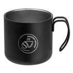 Casa si Gradina - Bucatarie si vesela - Cani si pahare - Cani si cesti - Cana metalica "roastery rituals", negru, capacitate 0,35l, maner curbat - Infinity.ro