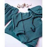 Fashion, accesorii si bijuterii - Copii - Imbracaminte copii - Treninguri si compleuri copii - Trening din bumbac reiat cu pantaloni lejeri si hanorac cu gluga 110 cm 5 ani - Infinity.ro