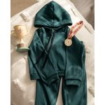 Fashion, accesorii si bijuterii - Copii - Imbracaminte copii - Treninguri si compleuri copii - Trening din bumbac reiat cu pantaloni lejeri si hanorac cu gluga 110 cm 5 ani - Infinity.ro