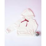 Fashion, accesorii si bijuterii - Copii - Imbracaminte copii - Bluze si camasi copii - Hanorac alb cu gluga 98 cm 2-3 ani - Infinity.ro