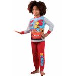 Fashion, accesorii si bijuterii - Copii - Lenjerie si pijamale copii - Pijamale copii - Pijamale lungi Disney Cars DY40G7203 134-140 CM 9-10 ANI Gri/Rosu - Infinity.ro