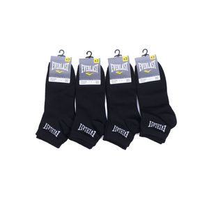 Set 3 perechi sosete barbati, Everlast, Negru, Marime 35/38 EU Negru 35-38 EU