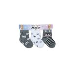 Fashion, accesorii si bijuterii - Copii - Lenjerie si pijamale copii - Sosete si dresuri copii - Set 6 perechi sosete pentru bebelusi,Mafer WPG6791 0-3 luni Multicolor - Infinity.ro