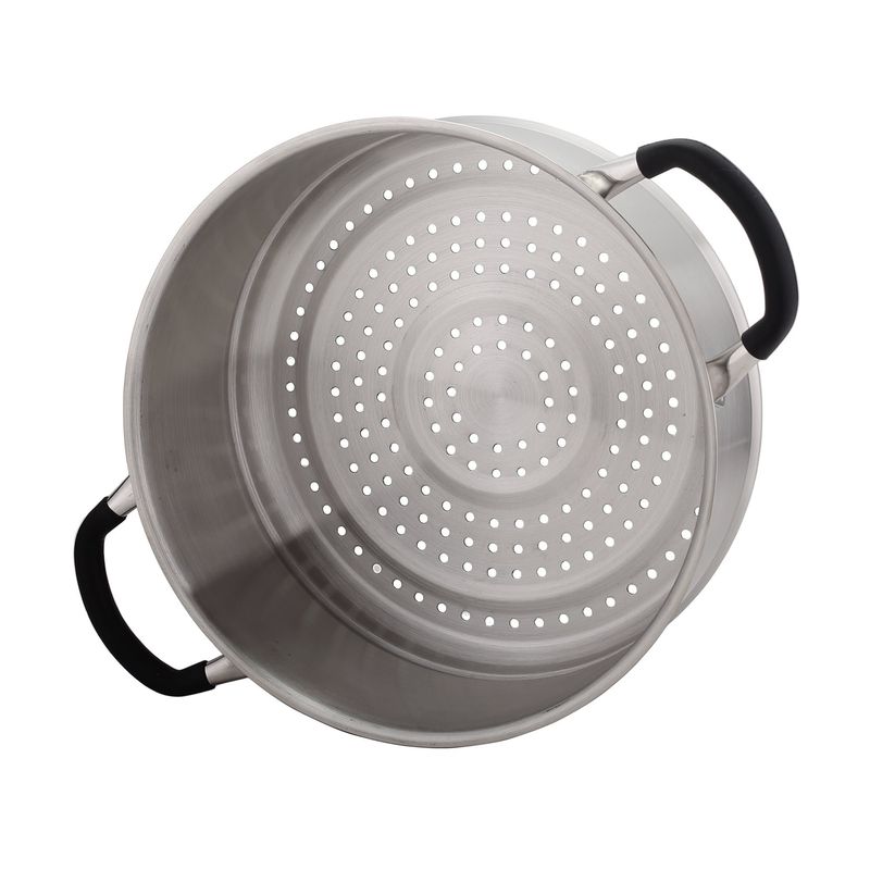 Casa si Gradina - Bucatarie si vesela - Vase pentru gatit - Tigai si seturi - Set 5 piese pentru gatit la aburi, inox, 28cm/7,6L - Zokura - Infinity.ro